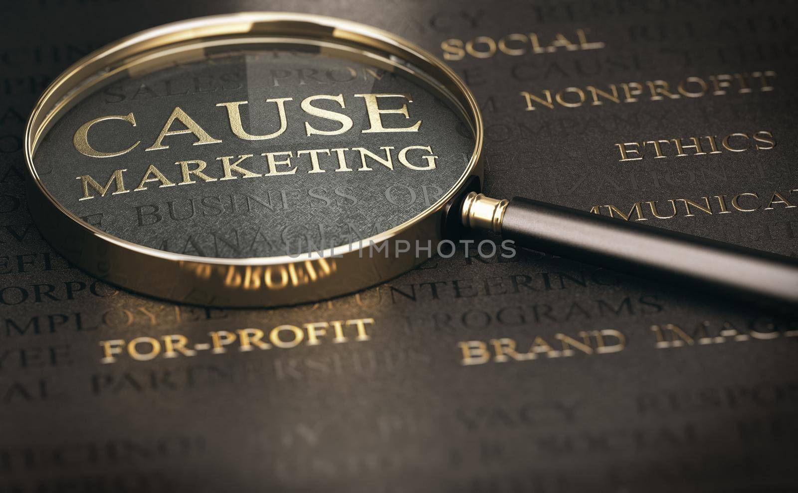 Corporate image, cause marketing. by Olivier-Le-Moal