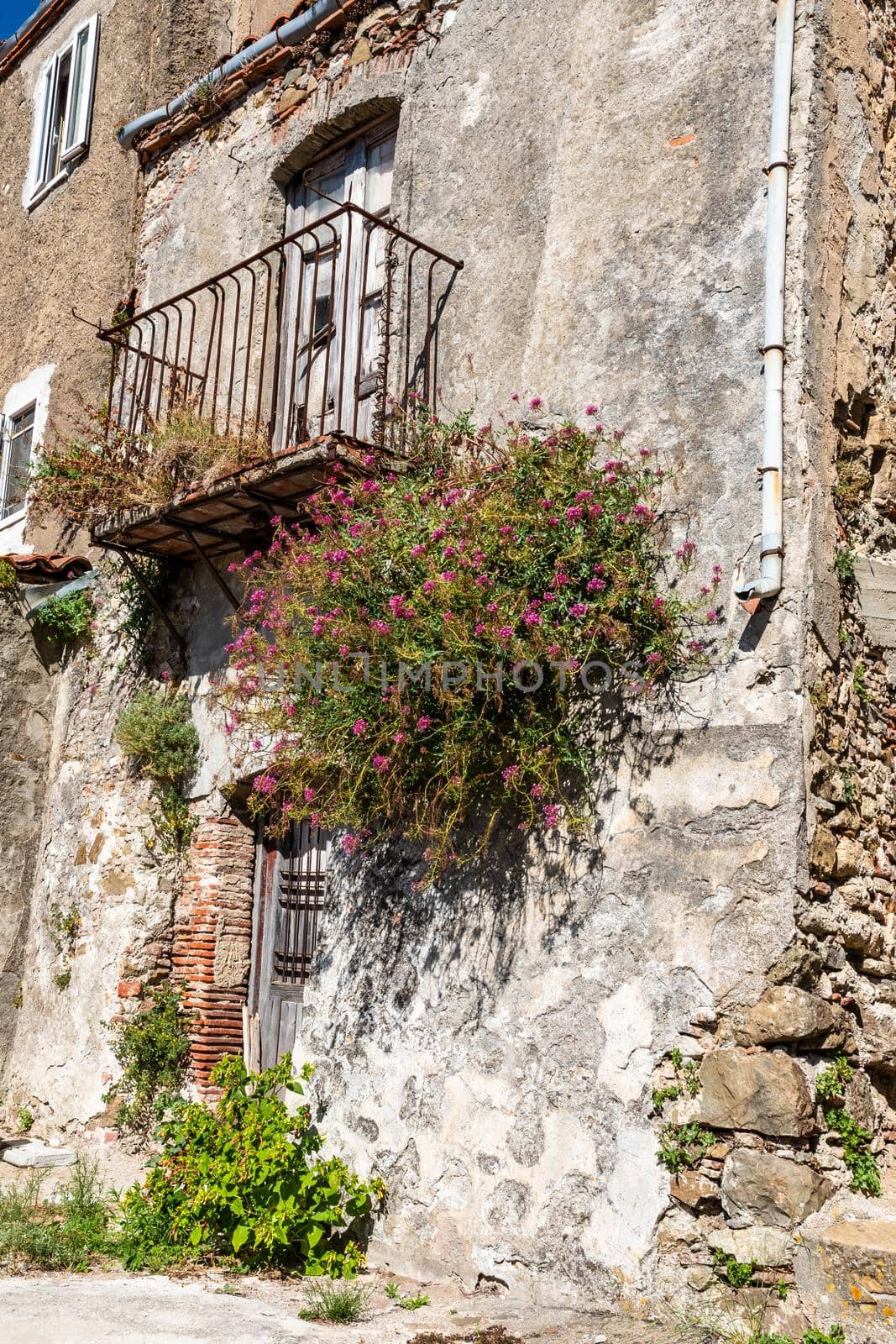 Old rural houses of San Fratello village, Sicily, Italy by mauricallari
