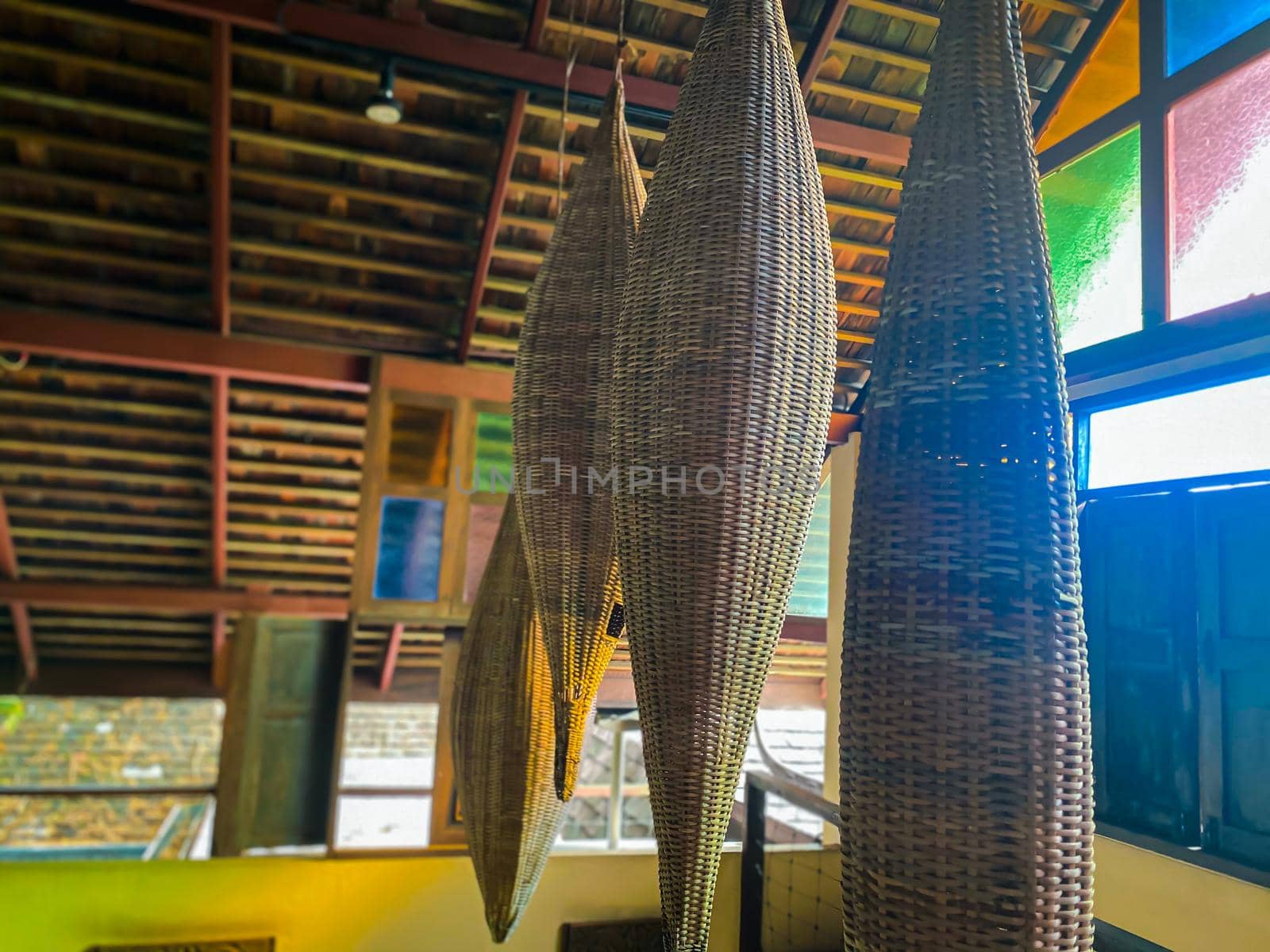 Antique decorative items decorate in restaurant by NongEngEng