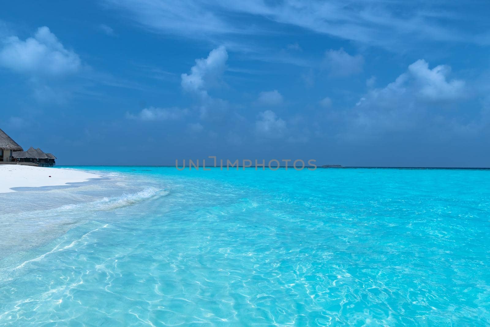 A close up of a beautiful tropical beach. Impressive image for any use.