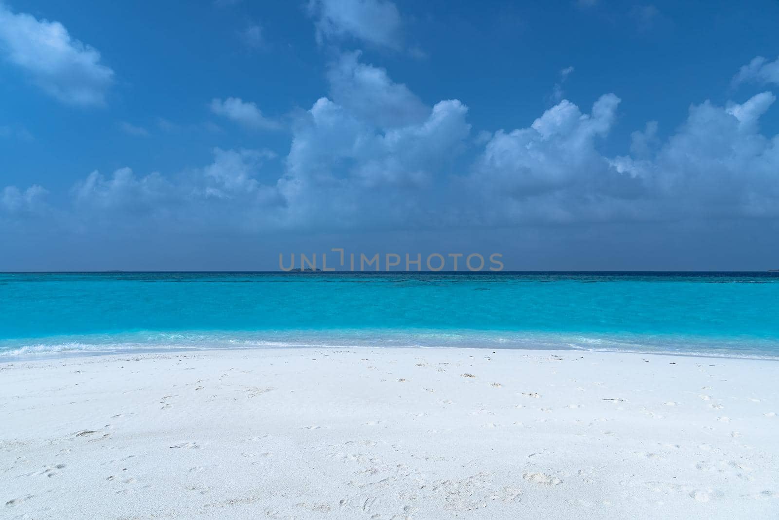 A close up of a beautiful tropical beach. Impressive image for any use.