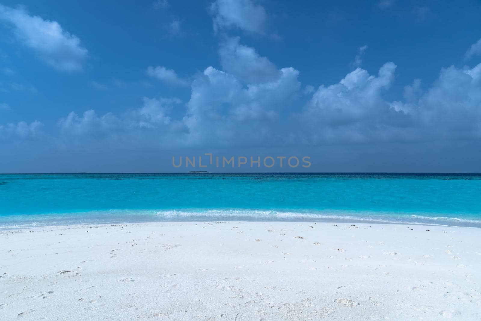 A close up of a beautiful tropical beach. Impressive image for any use.