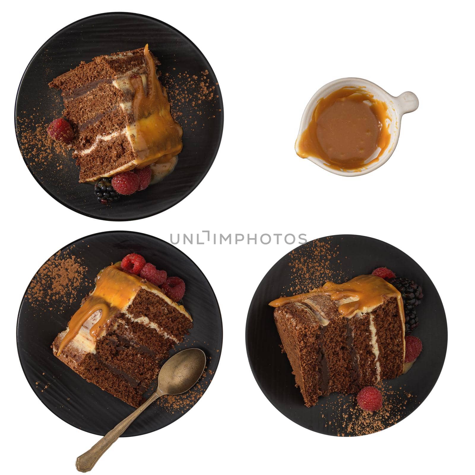 Delicious caramel cake slices by homydesign