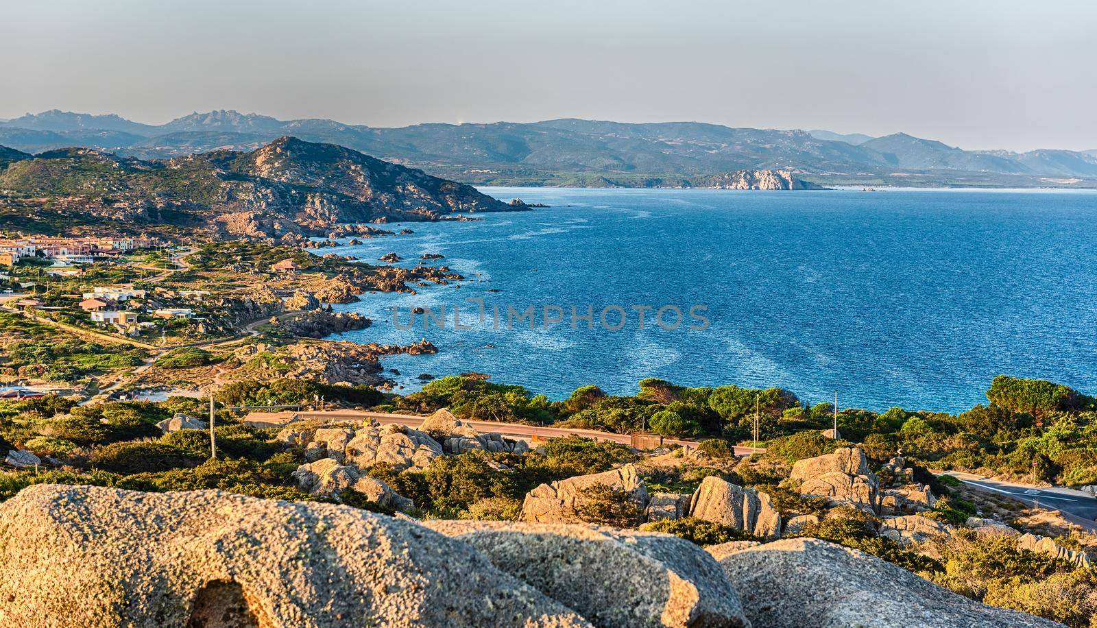 View of Santa Reparata bay, Santa Teresa Gallura, Sardinia, Italy by marcorubino