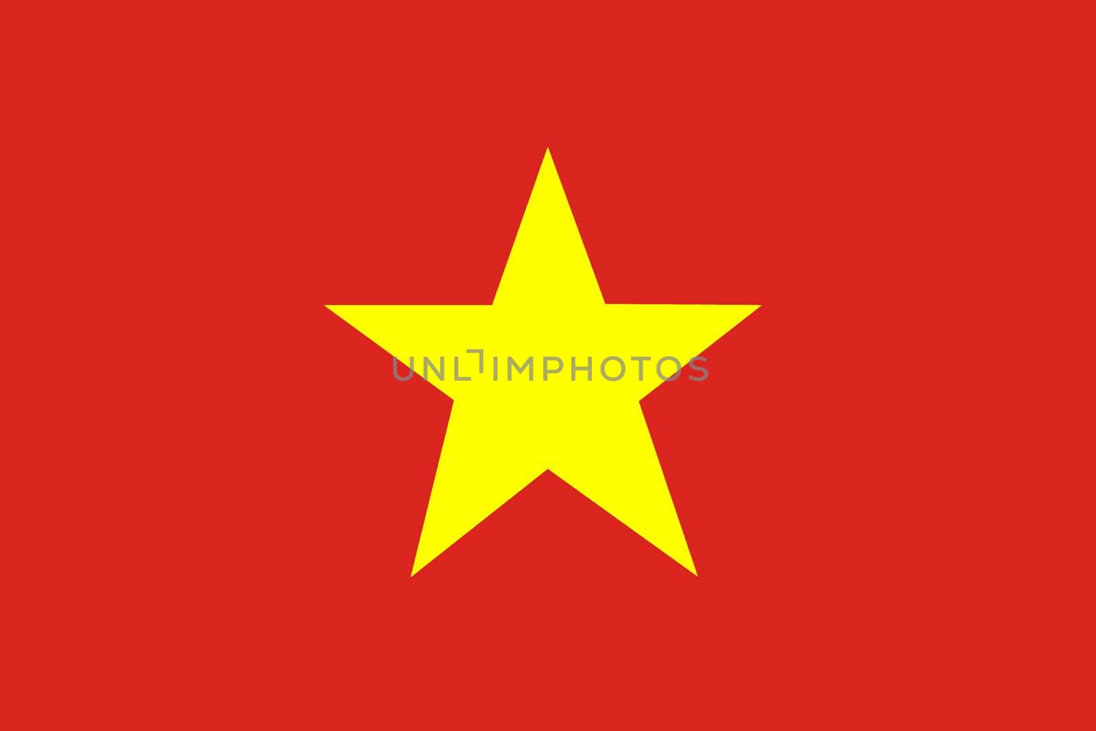 A Socialist Republic of Vietnam flag background illustration