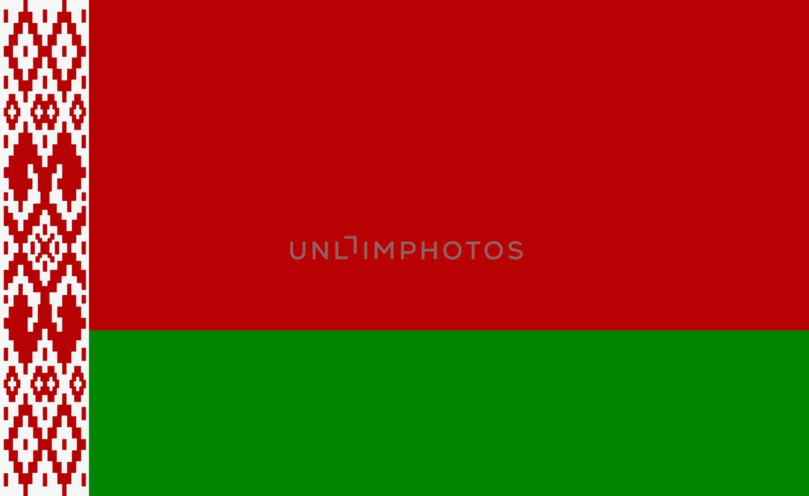 A Belarus flag background illustration large file green red