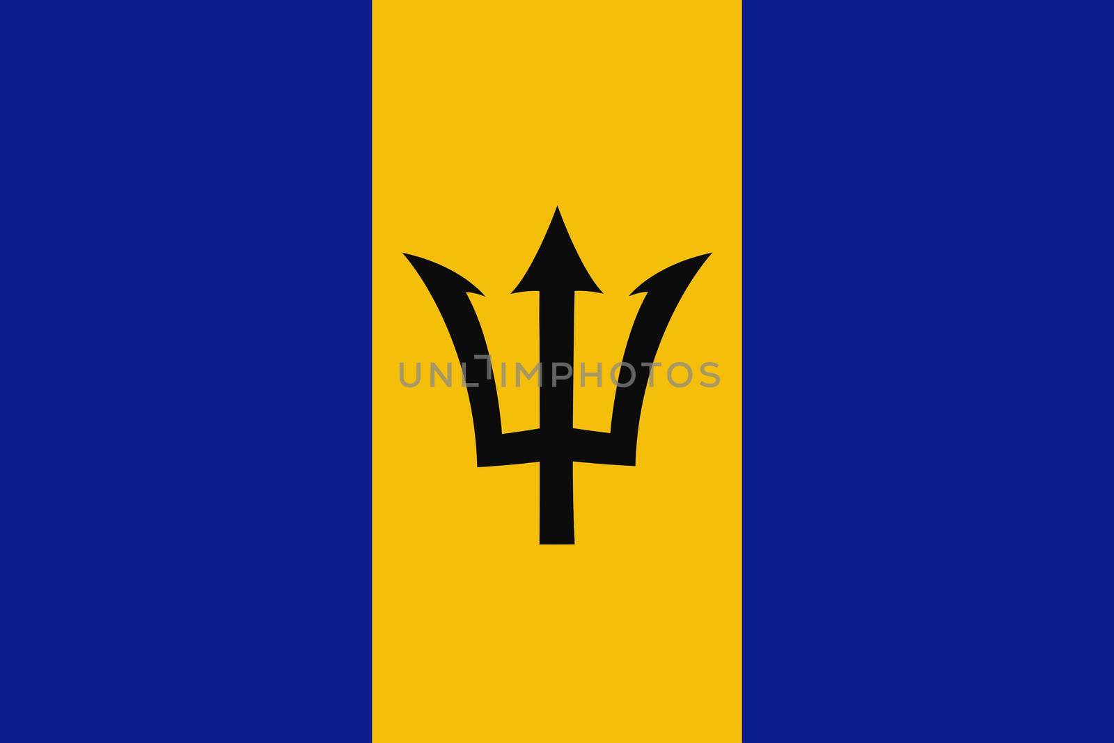A flag of Barbados background illustration large file