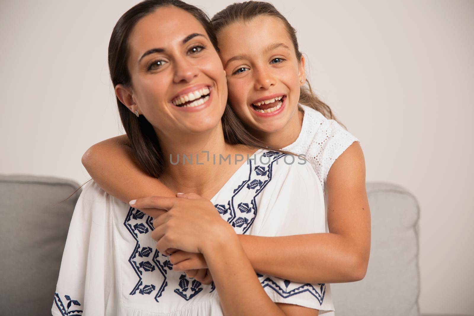 Happy moments between Mother and Daughter by Iko