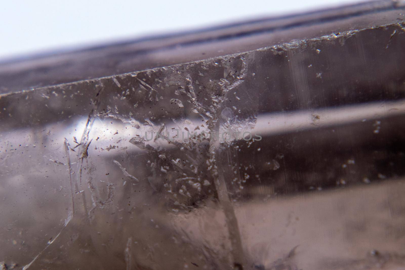 Close up of Black Smoke Quartz Crystal by gena_wells