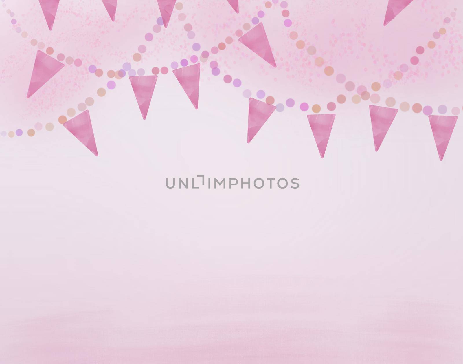 Pink birthday background. Use for concept design wallpaper christmas, valentine festival of love. by lifesummerlin