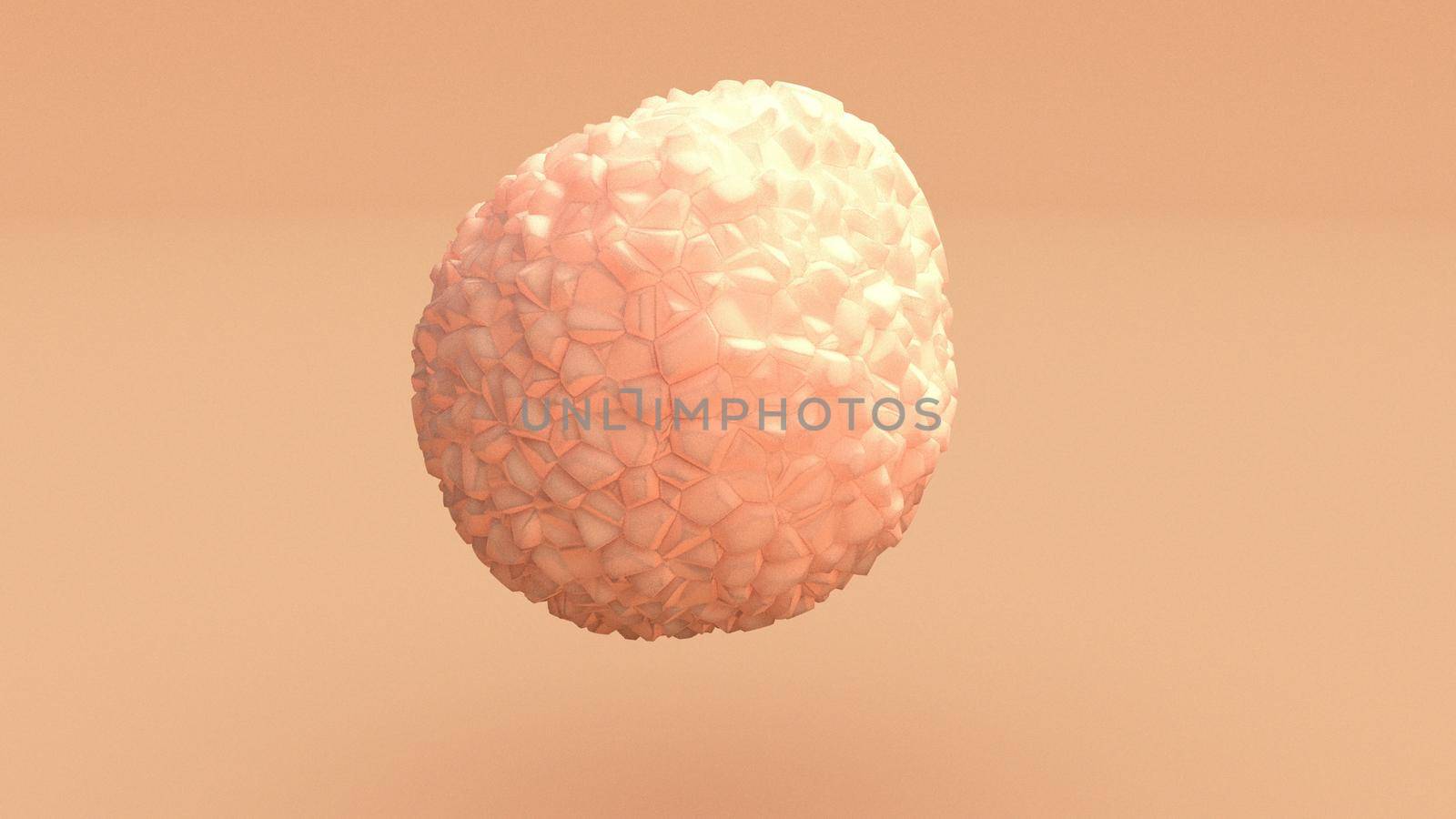 Organic cell skin care Health medical concept repair 3d render