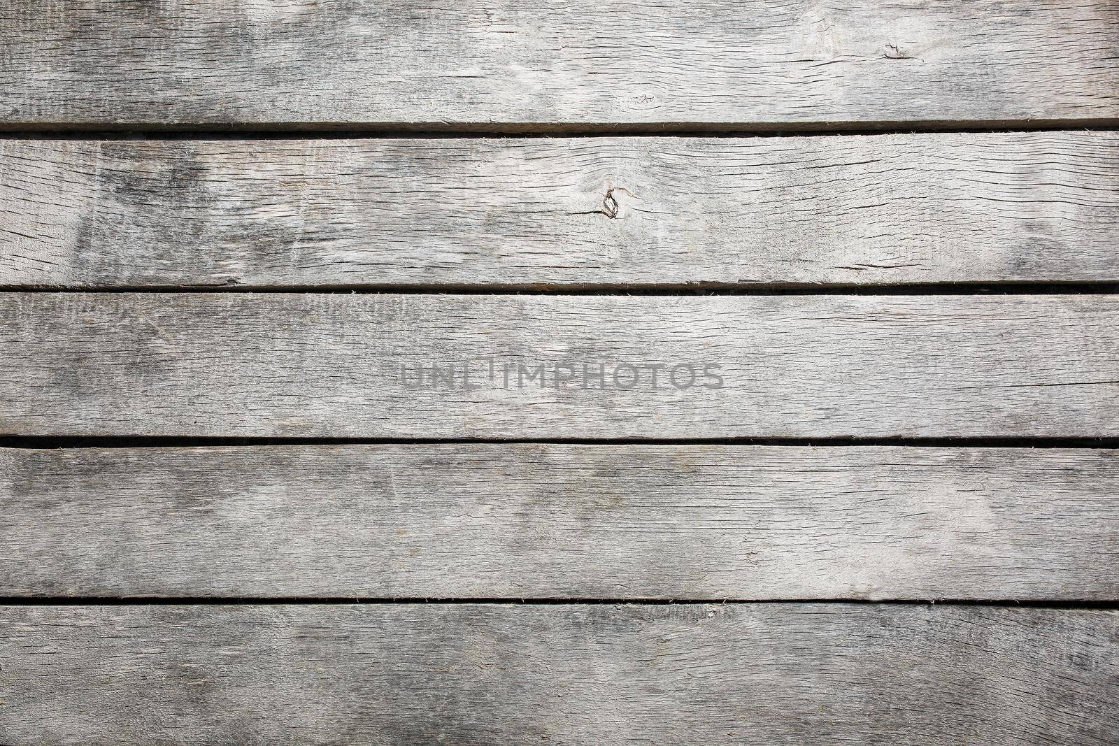 Weather and exposed teak hardwood planking. by AlexGrec