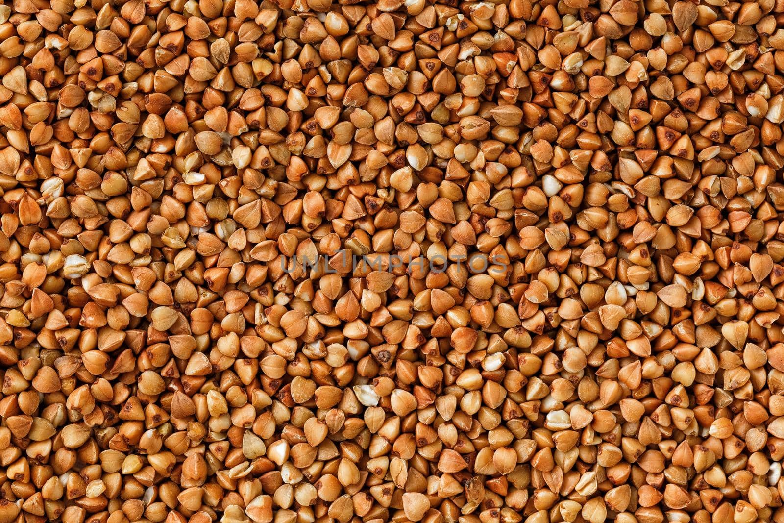 buckwheat food background. Useful cereals for vegetarians.