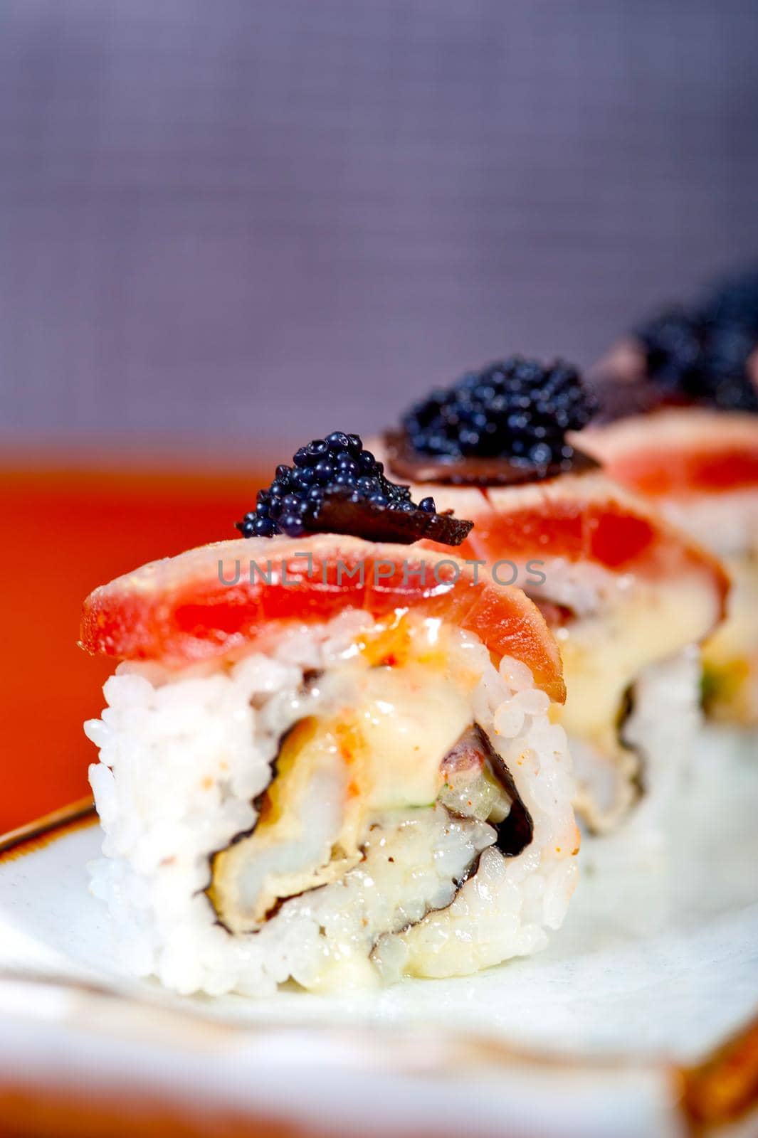 fresh sushi choice combination assortment selection  by keko64
