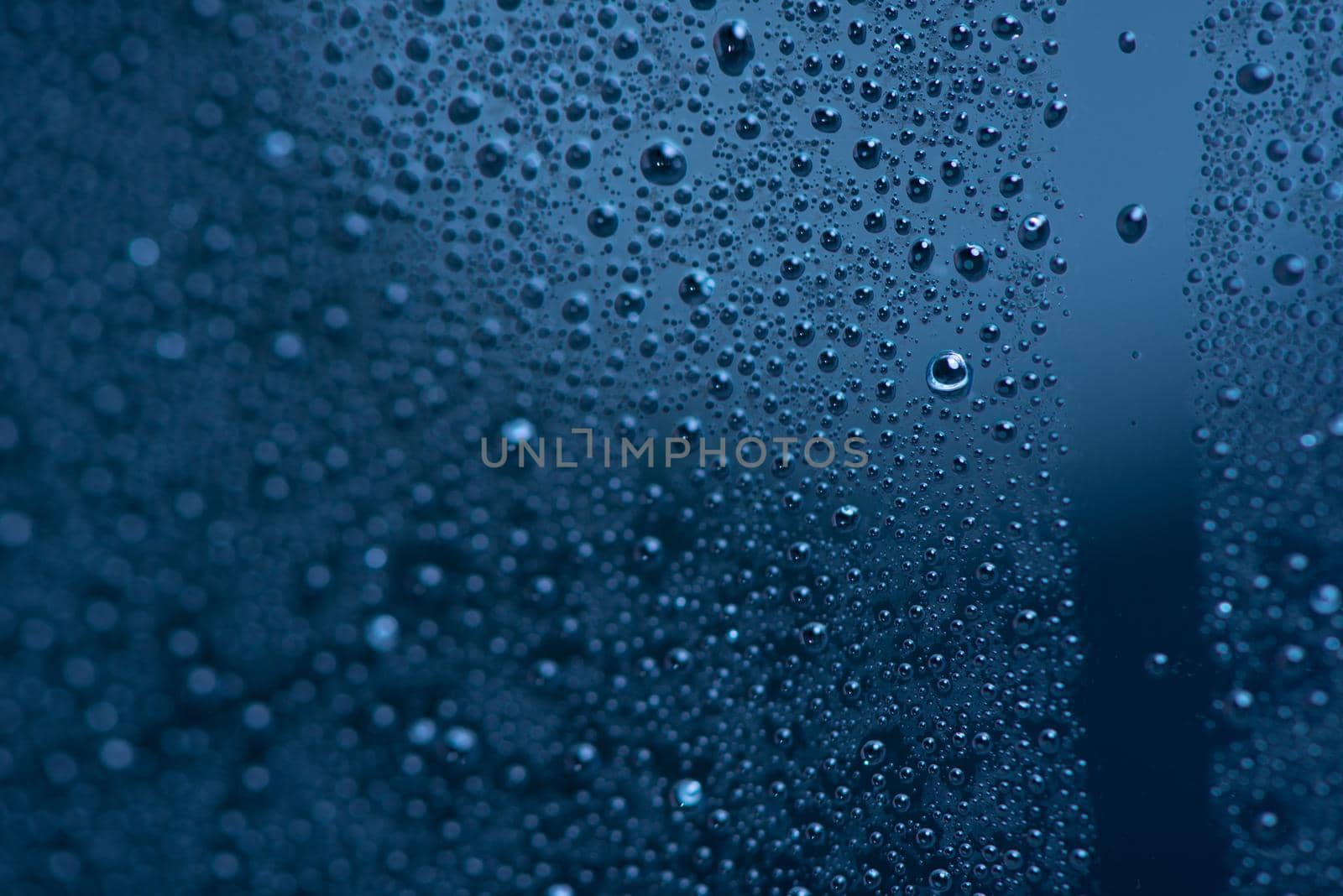 Water drops on window glass. by thanumporn