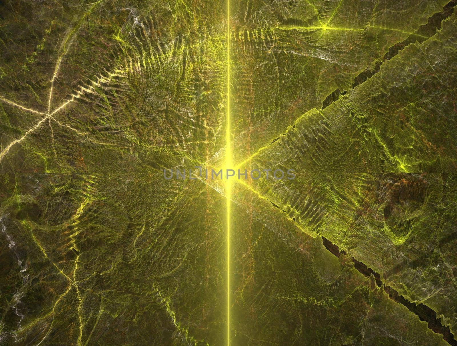 Imaginatory lush fractal texture image abstract background