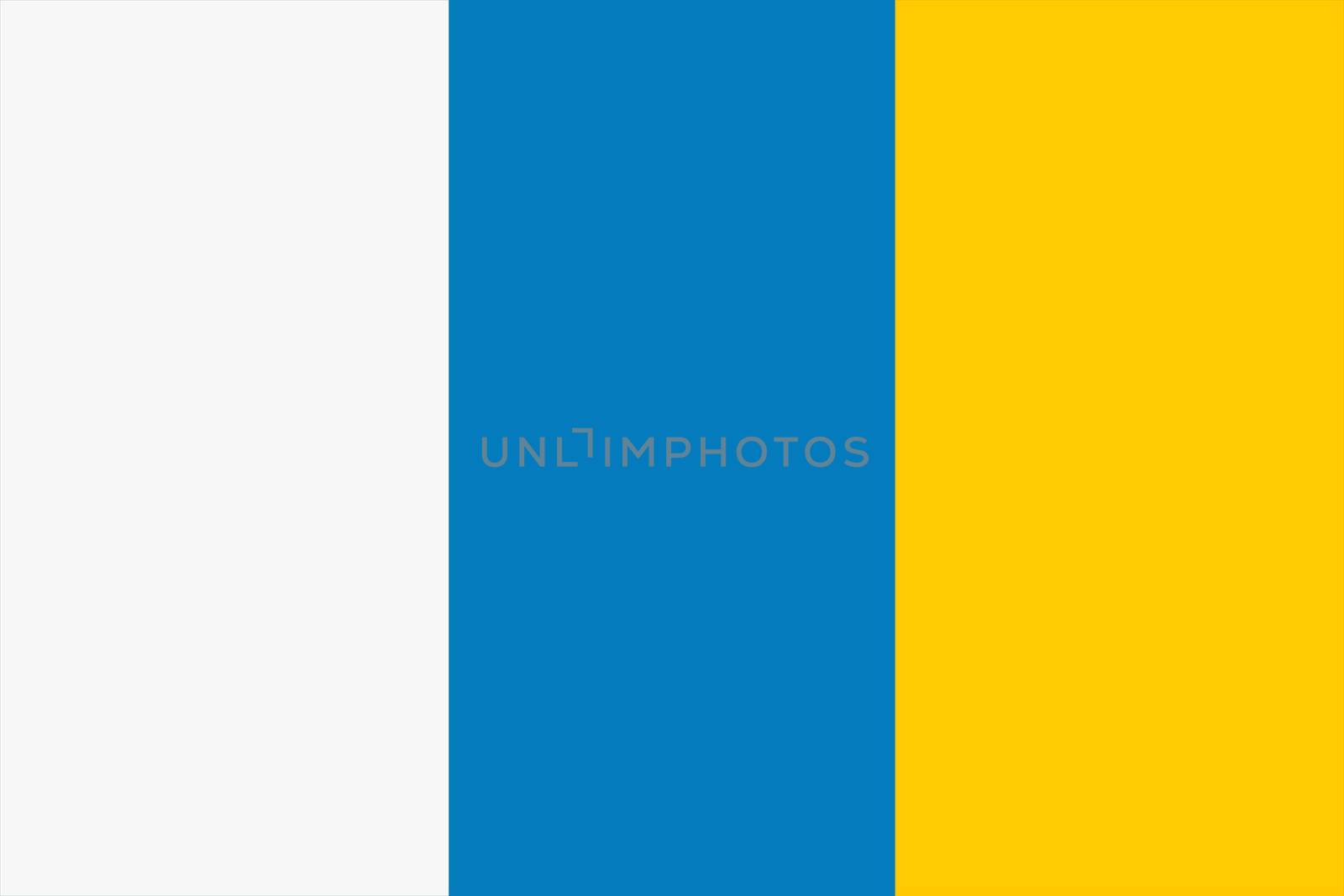 A Canary Islands flag background illustration large file
