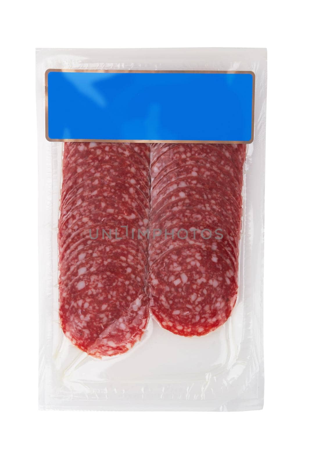 Vacuum packed sausage slices by pioneer111