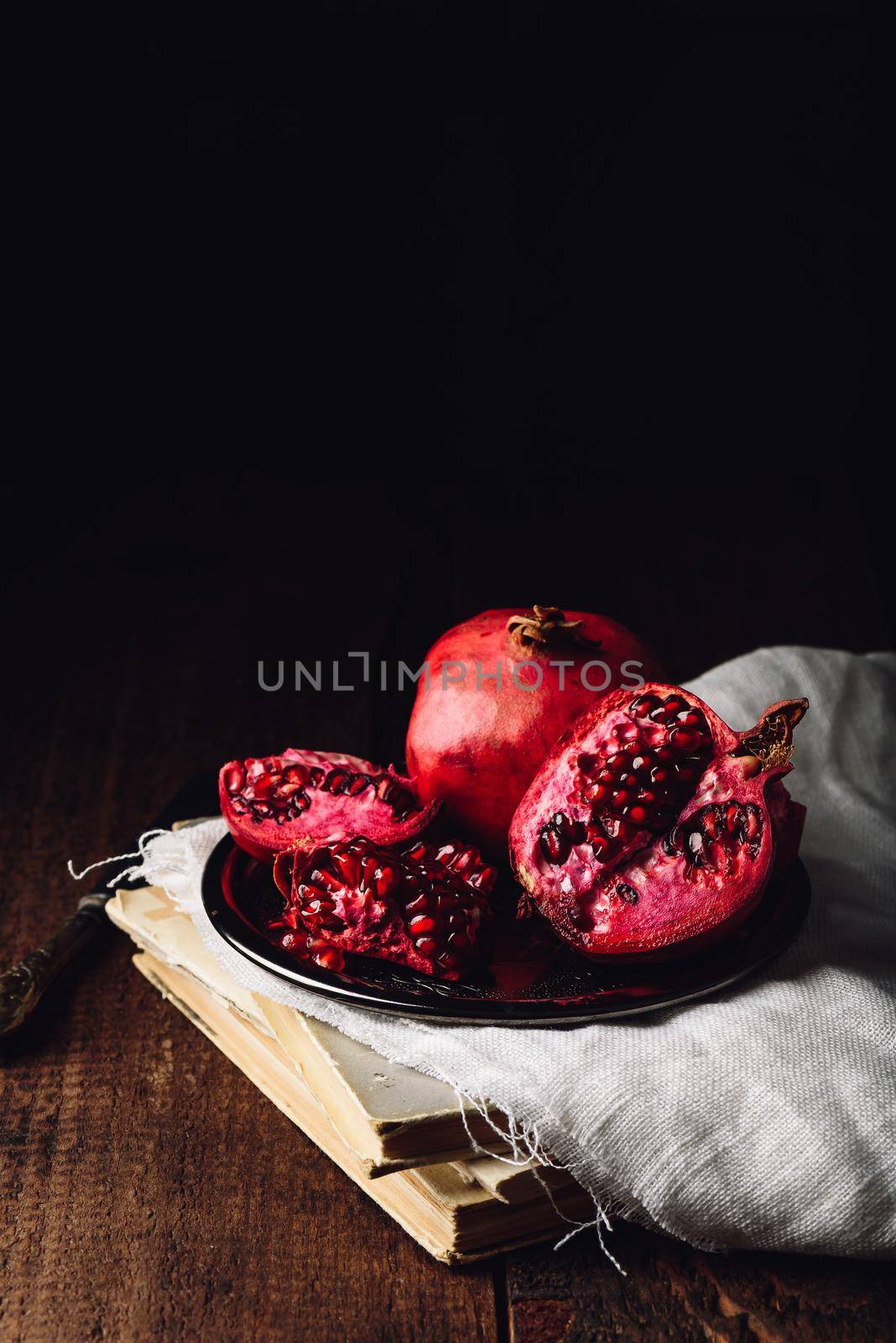 Pomegranate fruits by Seva_blsv