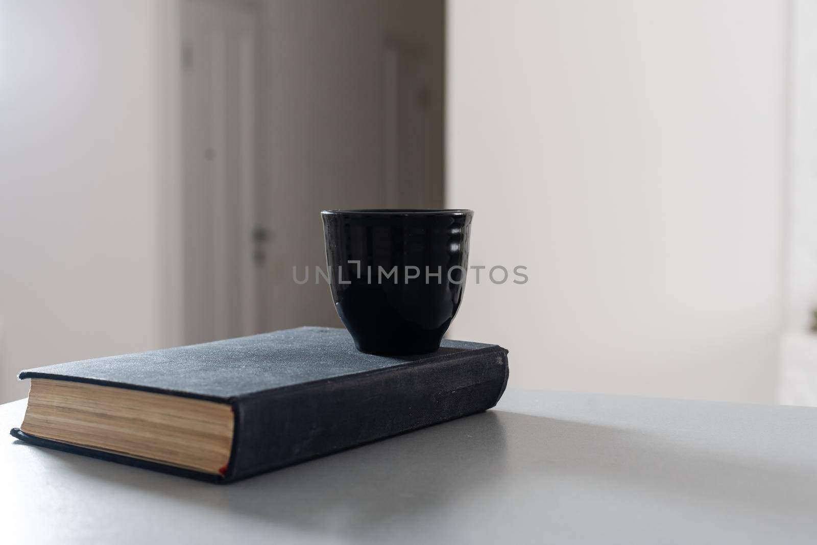 Personal Bible Study with a Cup of Coffee.