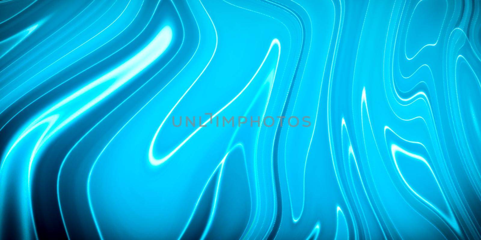 Marbled blue abstract background. Liquid marble pattern