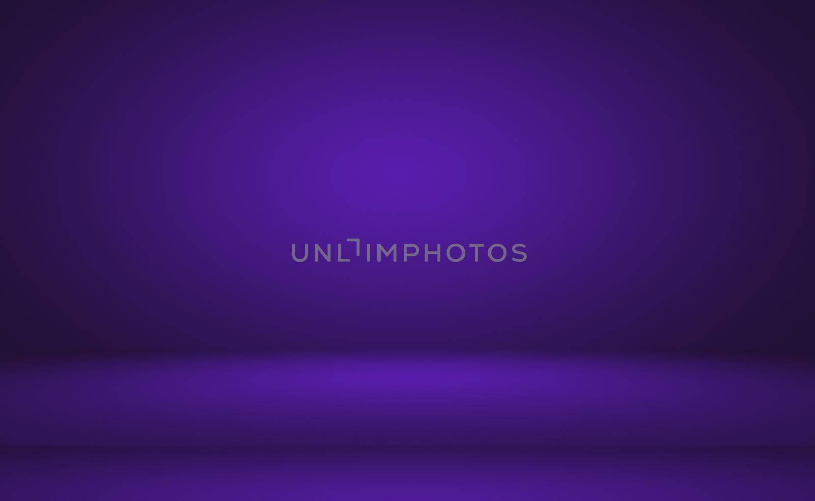 Studio Background Concept - abstract empty light gradient purple studio room background for product. Plain Studio background. by Benzoix