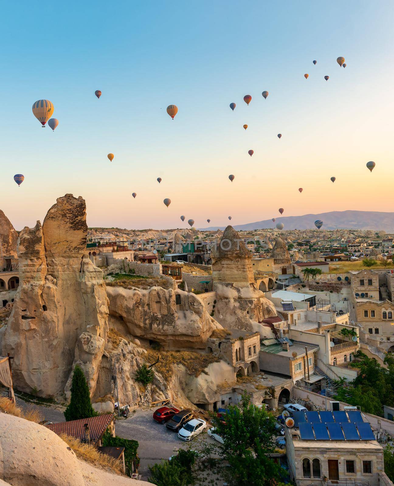 Ancient city of Cappadocia by Givaga