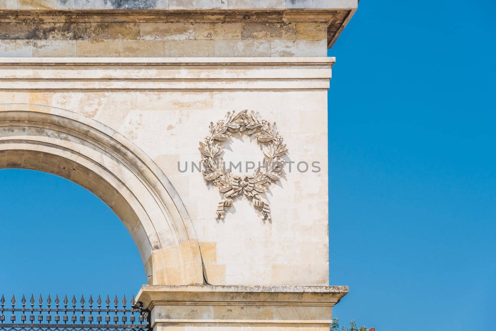 Gate of the Arsenal of Rochefort in France