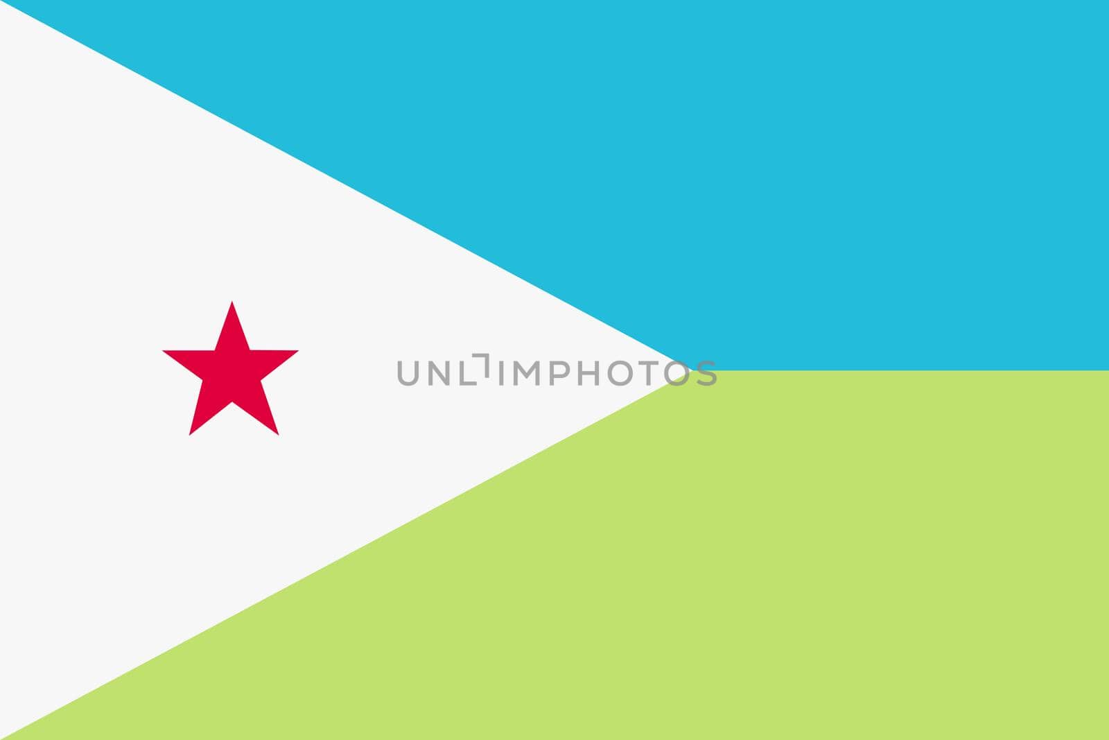 A Flag of Djibouti background illustration large file