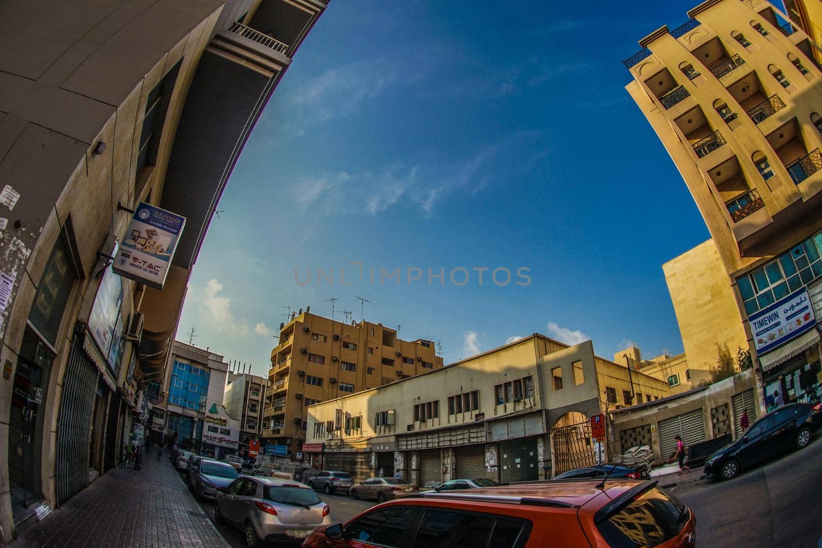 Dubai (United Arab Emirates) cityscape. Shooting Location: Dubai