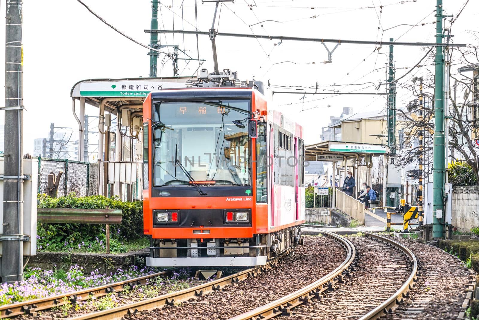 Image of Toden Arakawa Line. Shooting Location: Tokyo metropolitan area