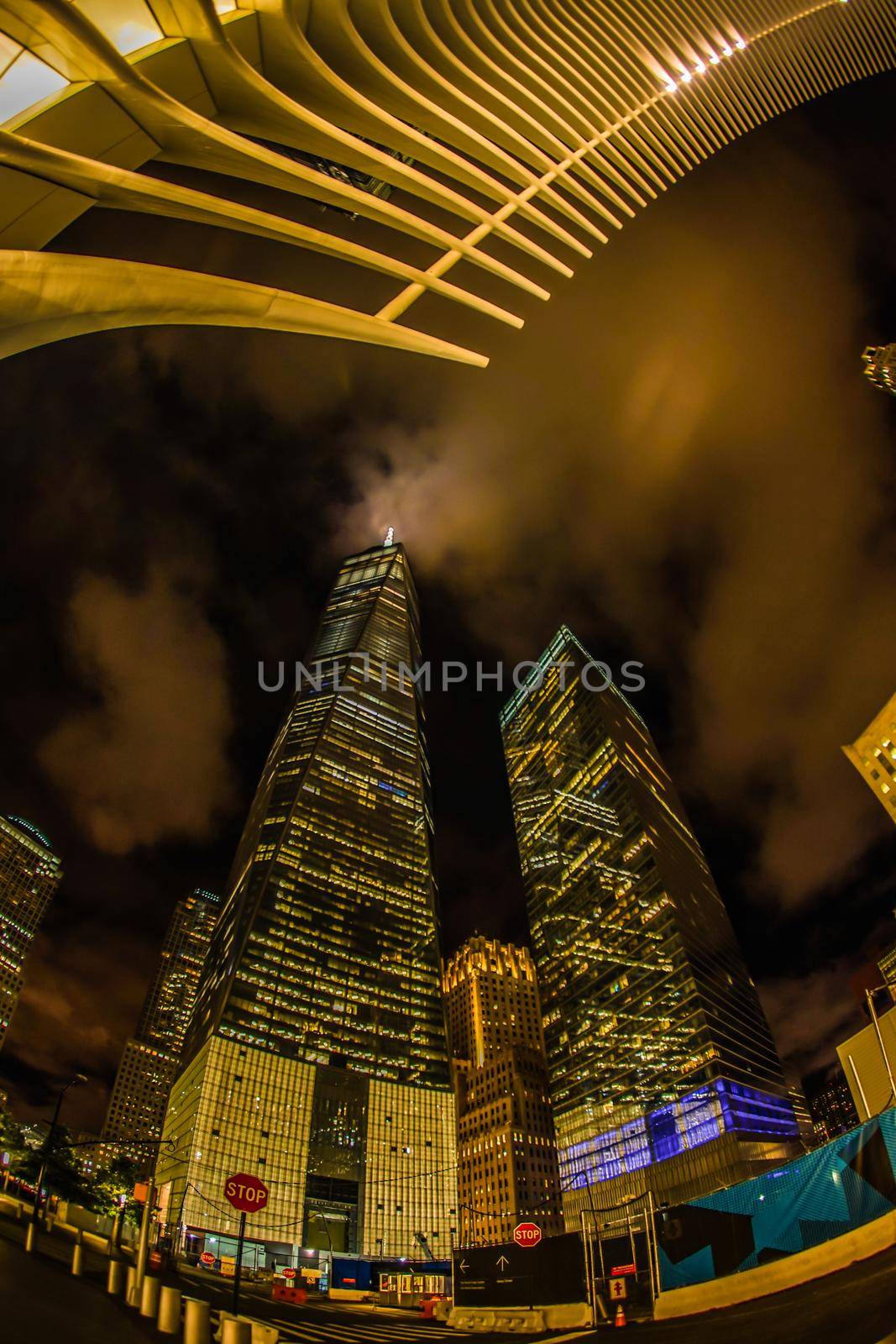 One World Trade Center and Westfield World Trade Center. Shooting Location: New York, Manhattan