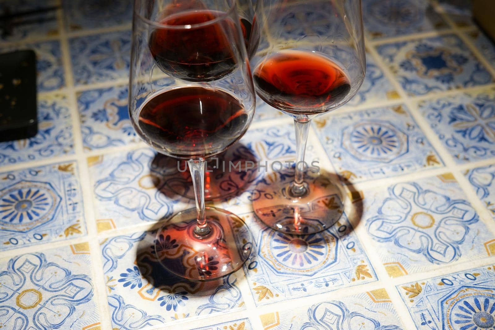 Restaurant Red Wine Image. Shooting Location: Tokyo metropolitan area
