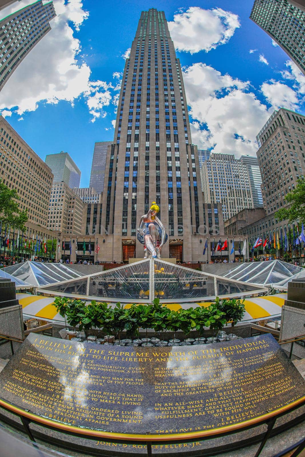 Image of Rockfeller Center (New York). Shooting Location: New York, Manhattan