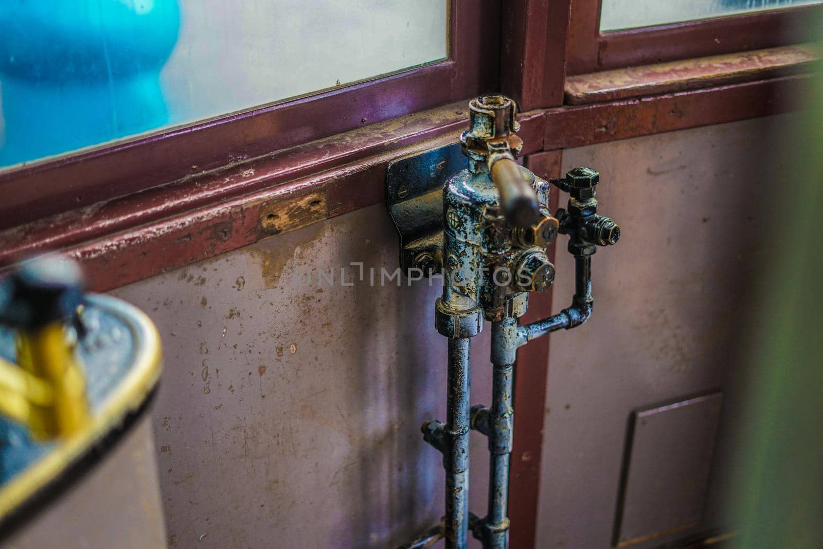 Old vehicle of Toden Arakawa Line. Shooting Location: Tokyo metropolitan area