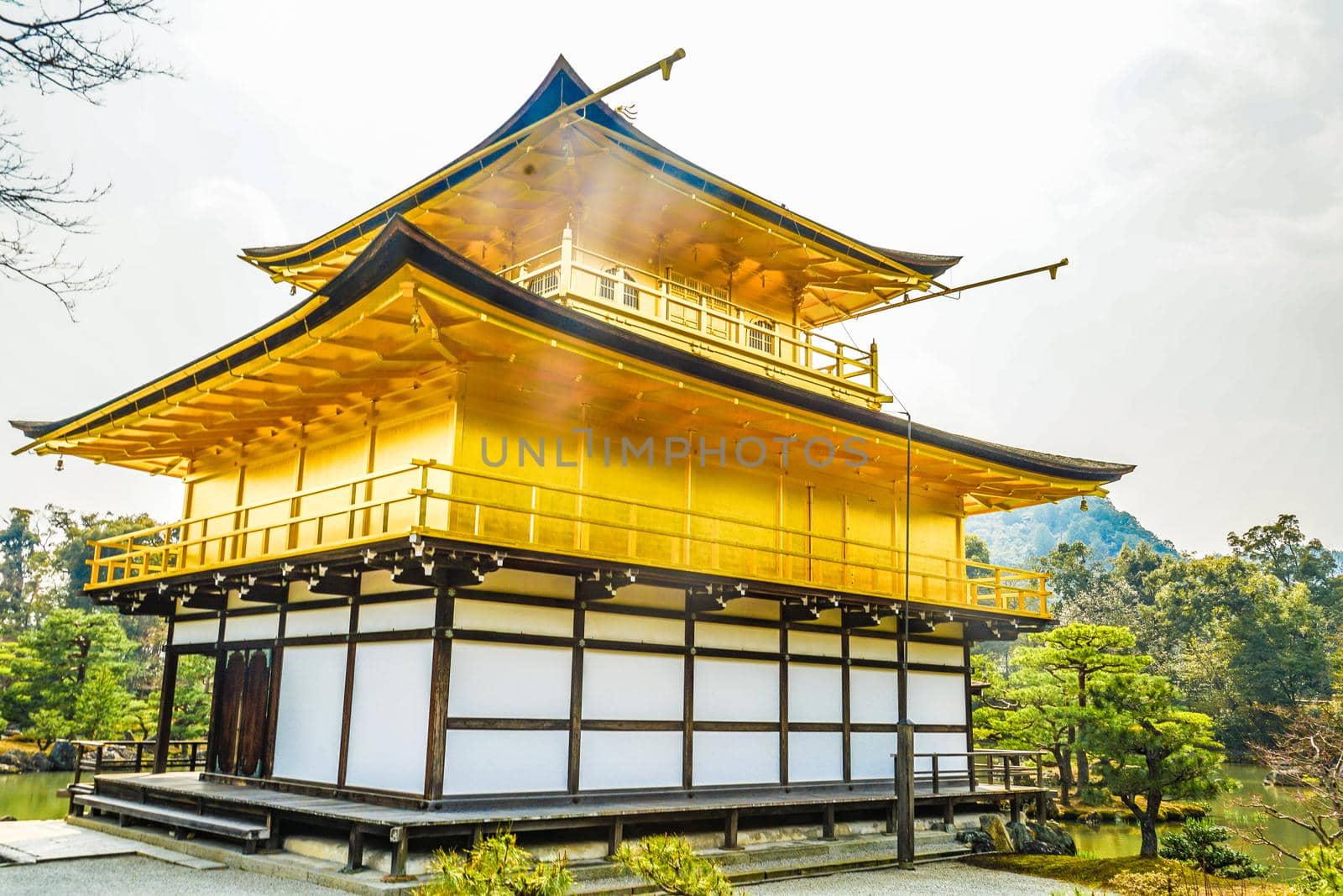 Image of Kyoto and Kinkakuji Temple. Shooting Location: Kyoto