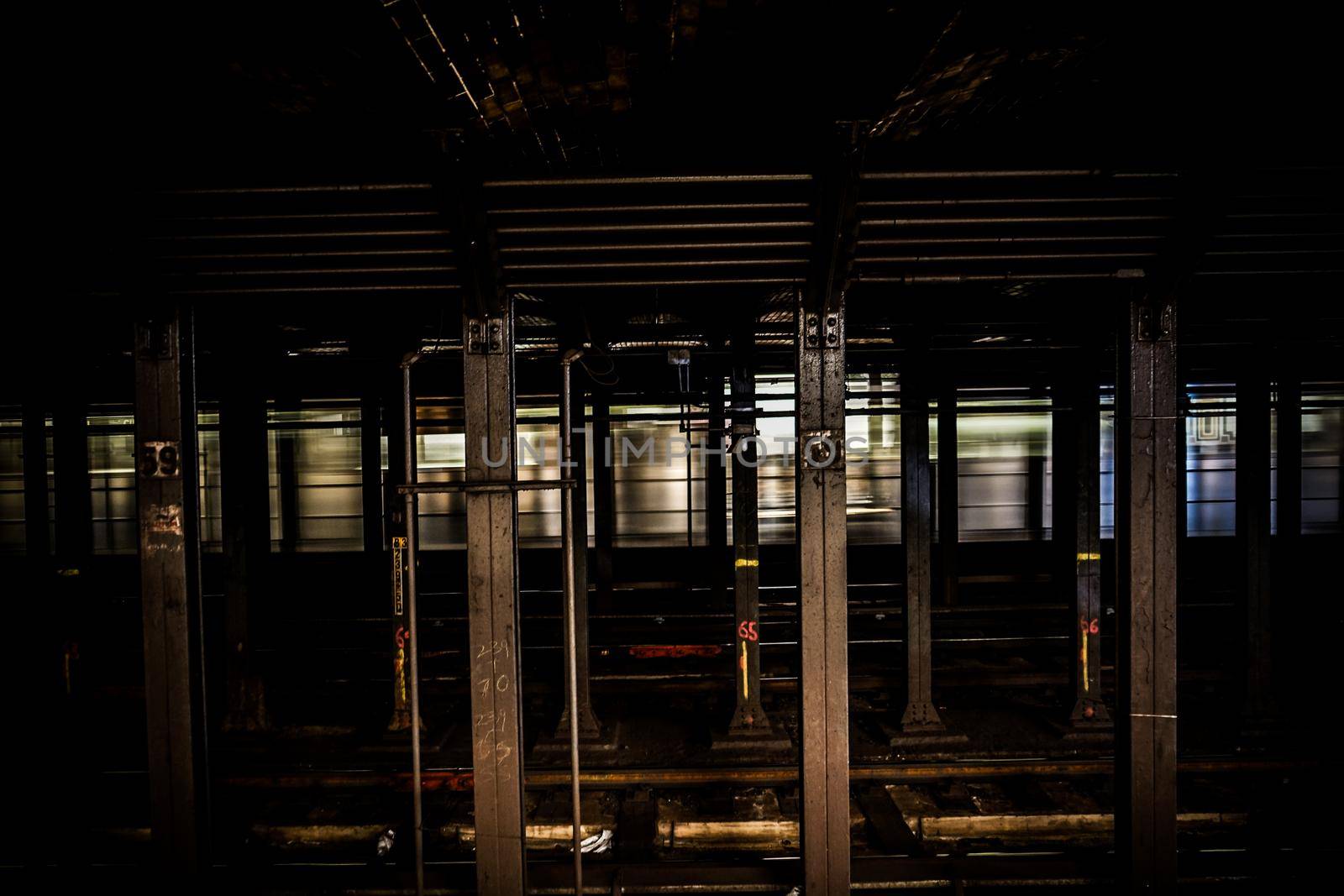 New York Subway Image. Shooting Location: New York, Manhattan