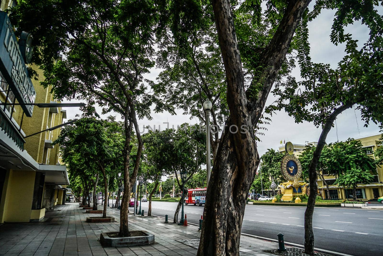 Thailand-Bangkok cityscape. Shooting Location: Bangkok, Thailand