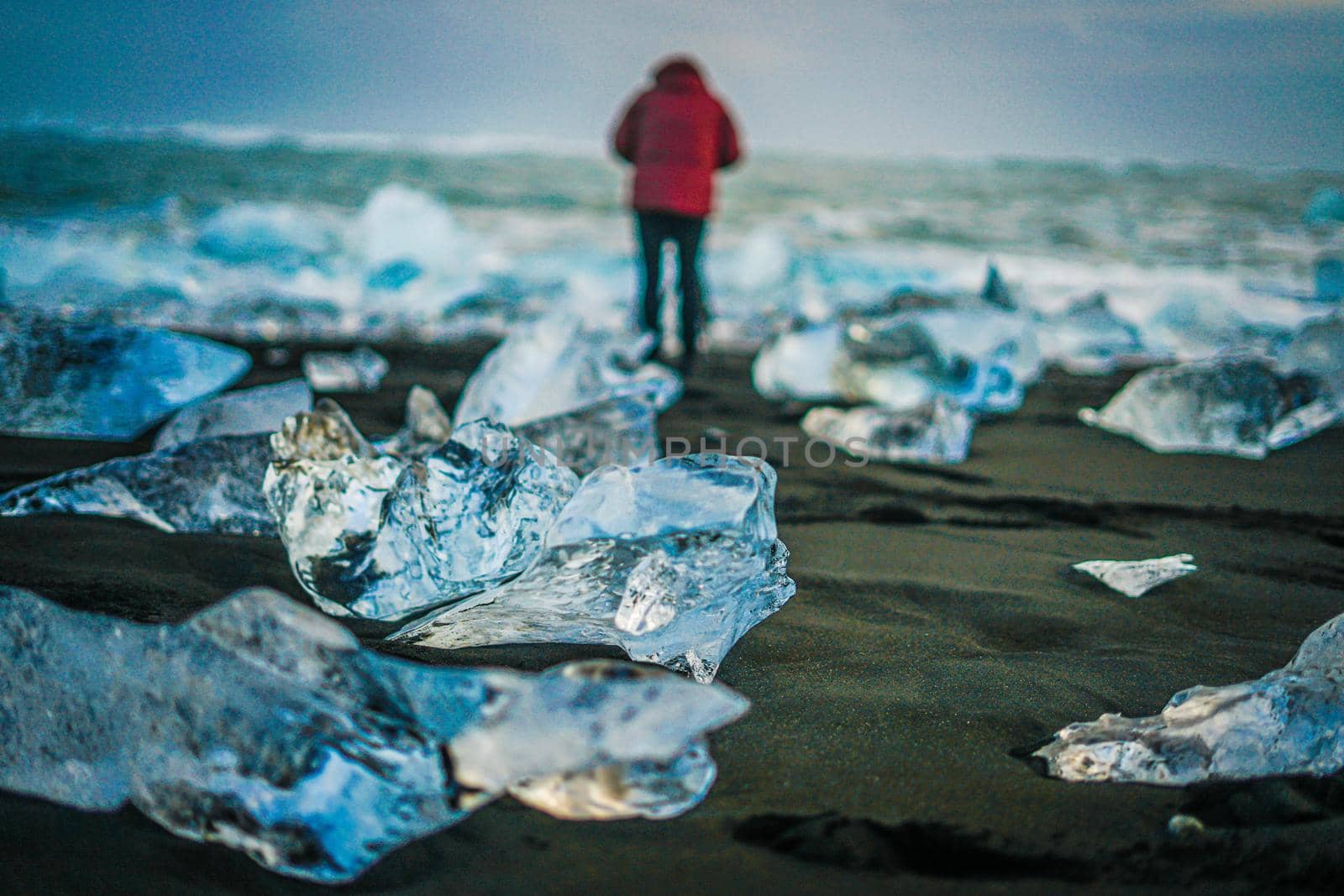Yorkels Aururon Diamond Beach (Iceland). Shooting Location: Iceland