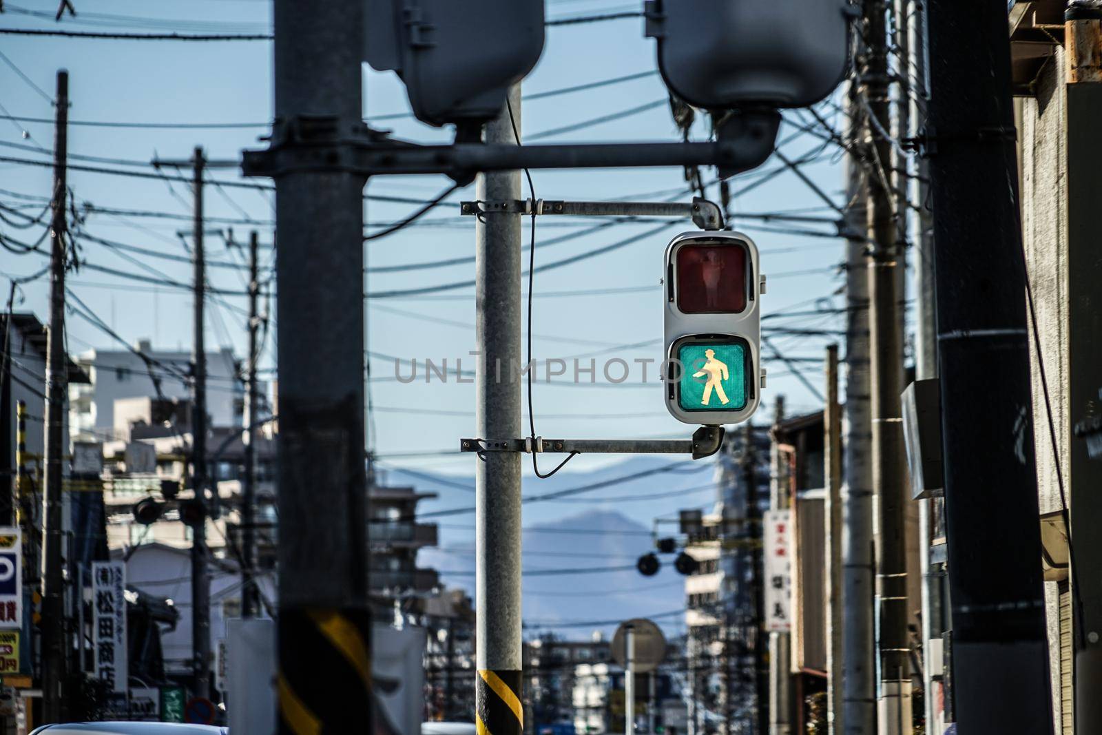 Image of traffic light. Shooting Location: Yokohama-city kanagawa prefecture