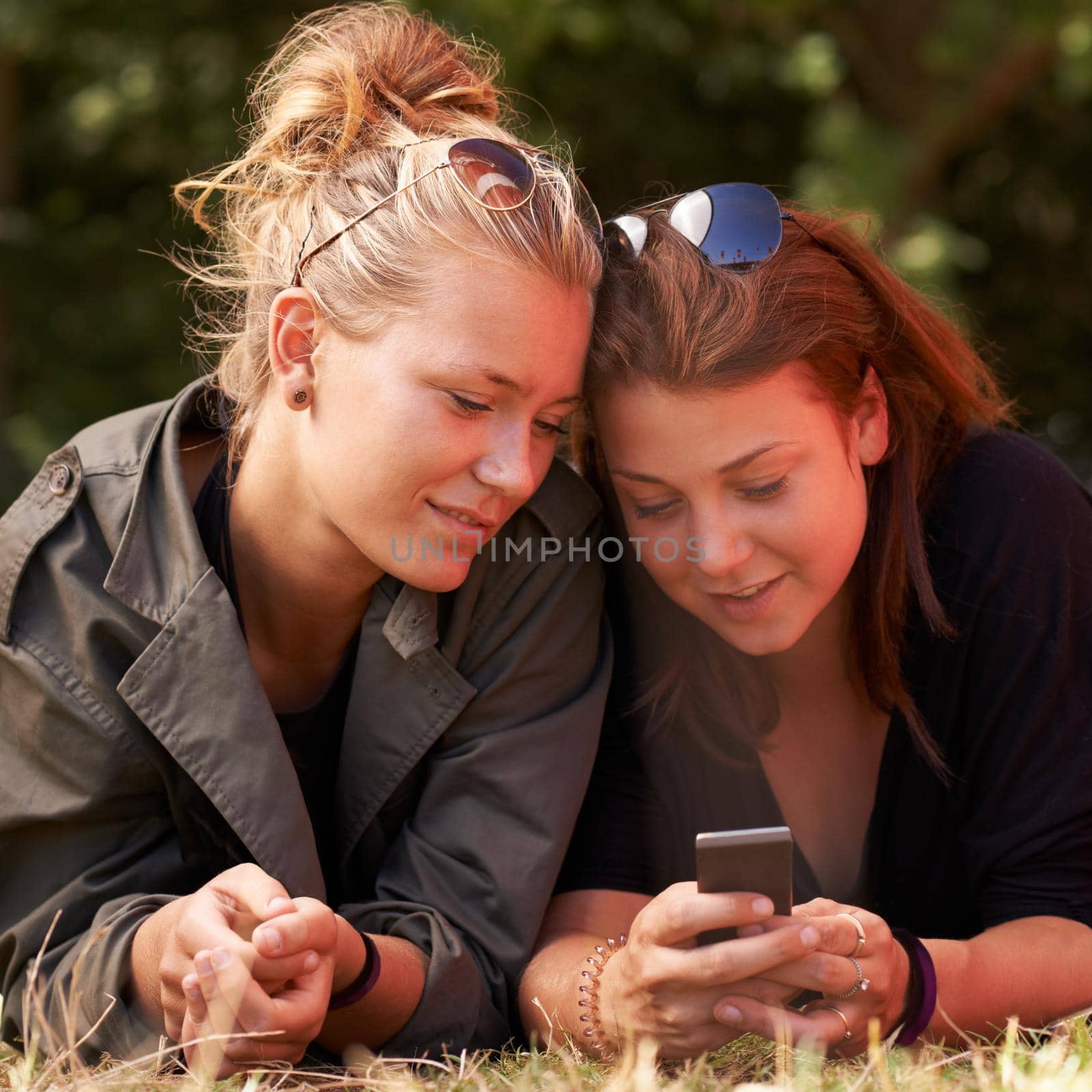 Skanderborg. Cropped shot of friends at the Skanderborg festival. by YuriArcurs