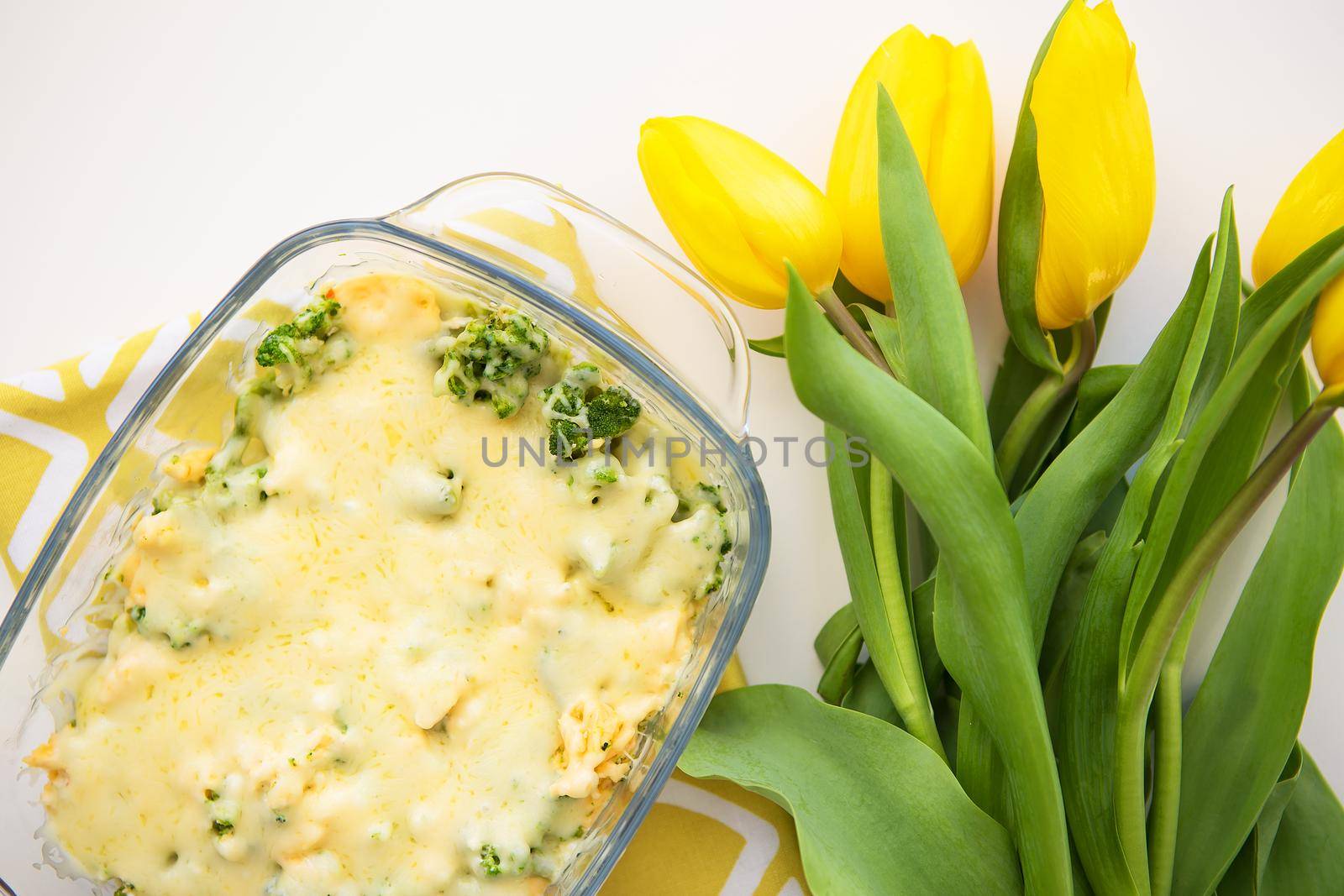 casserole with broccoli by sfinks