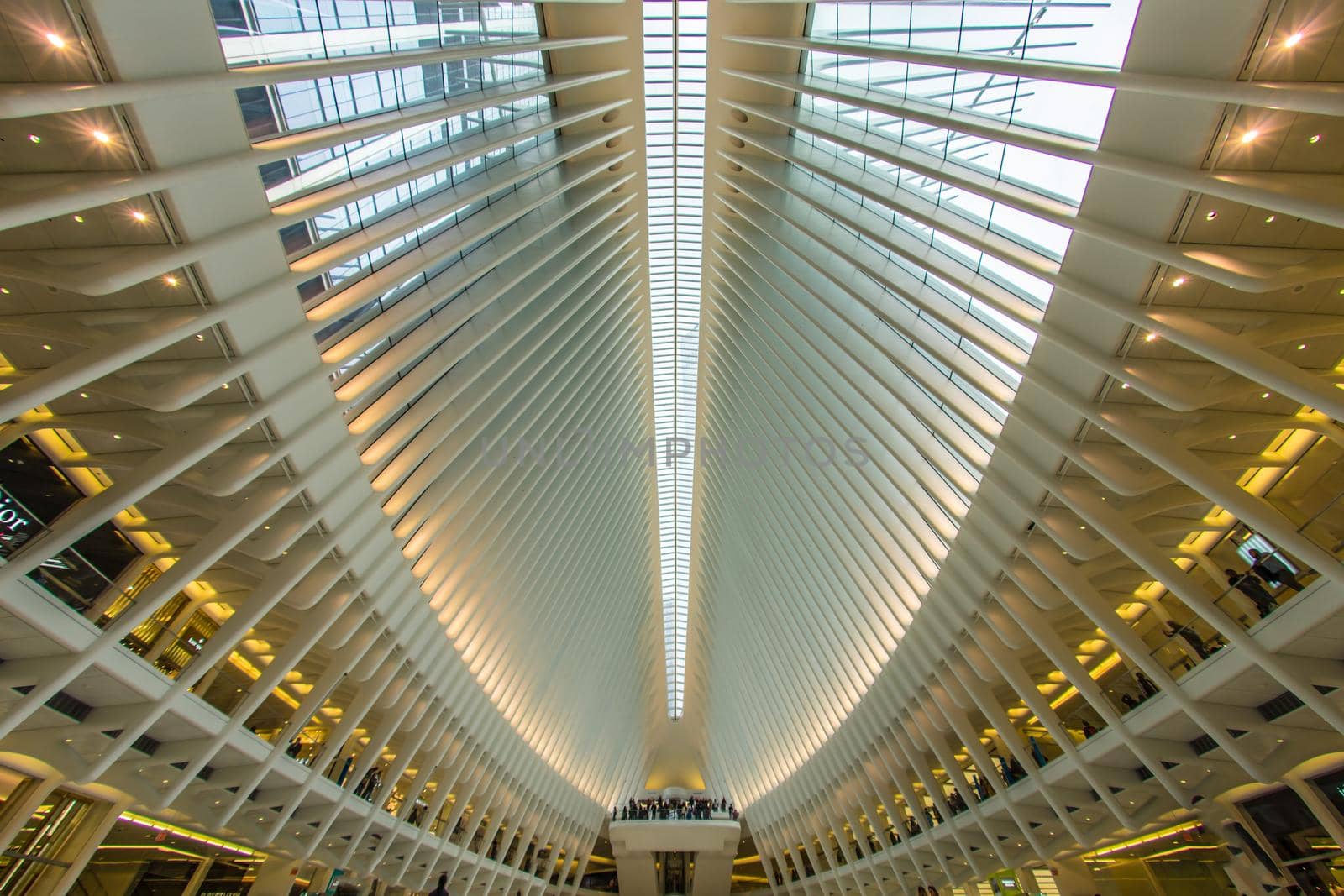 Westfield World Trade Center (New York). Shooting Location: New York, Manhattan