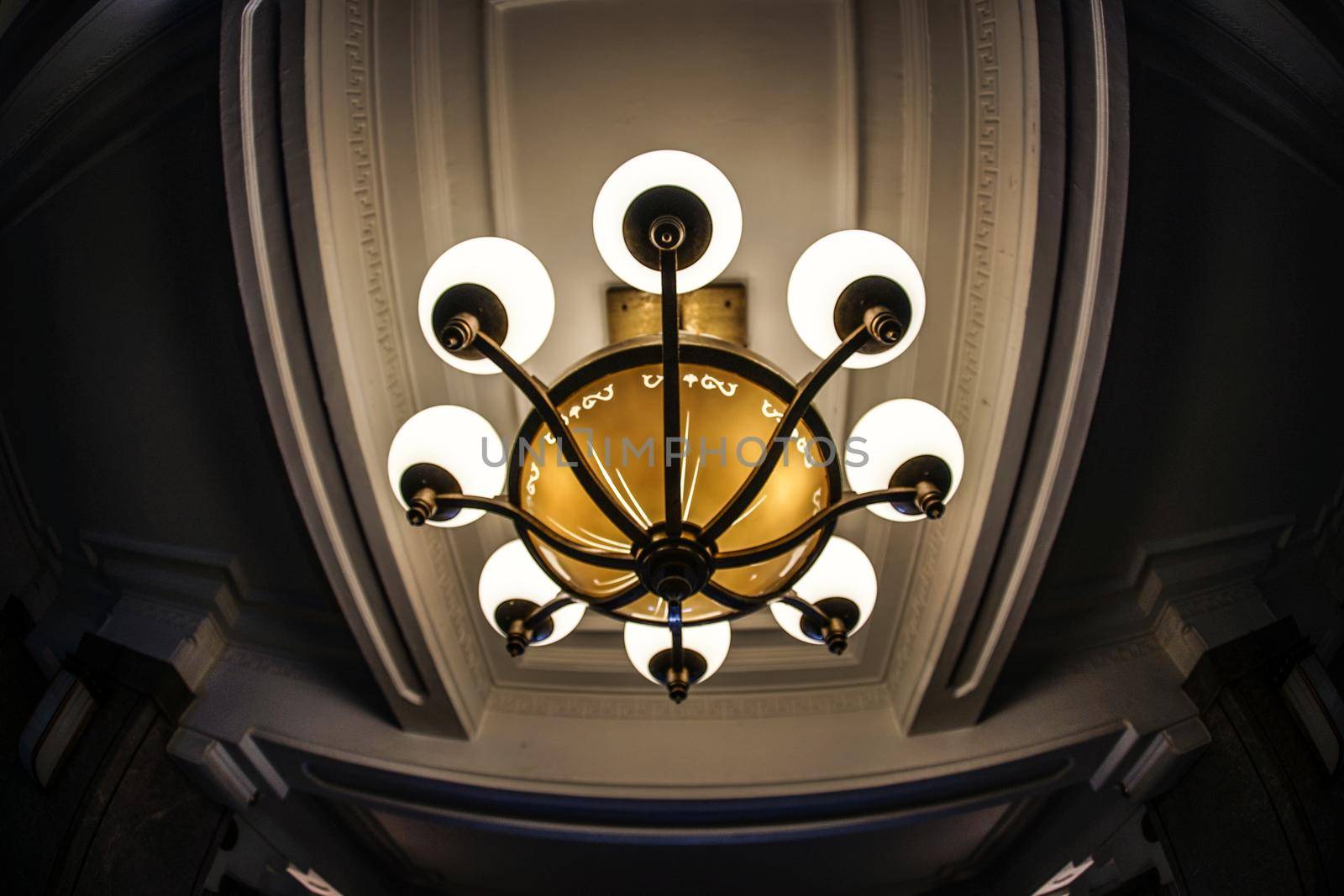 Fashionable chandelier image. Shooting Location: Yokohama-city kanagawa prefecture