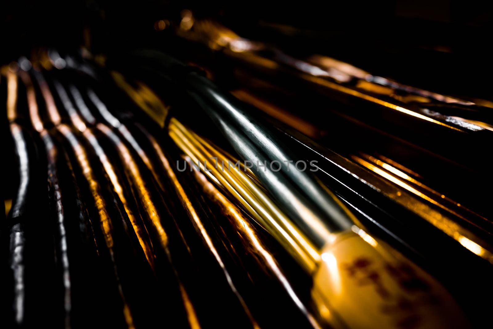 Server Room Cable Image. Shooting Location: Tskuba-city, Ibaraki-pref