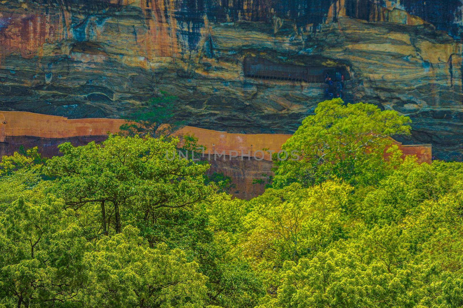 Sri Lanka Sea Giriya Rock (World Heritage Site). Shooting Location: Sri Lanka