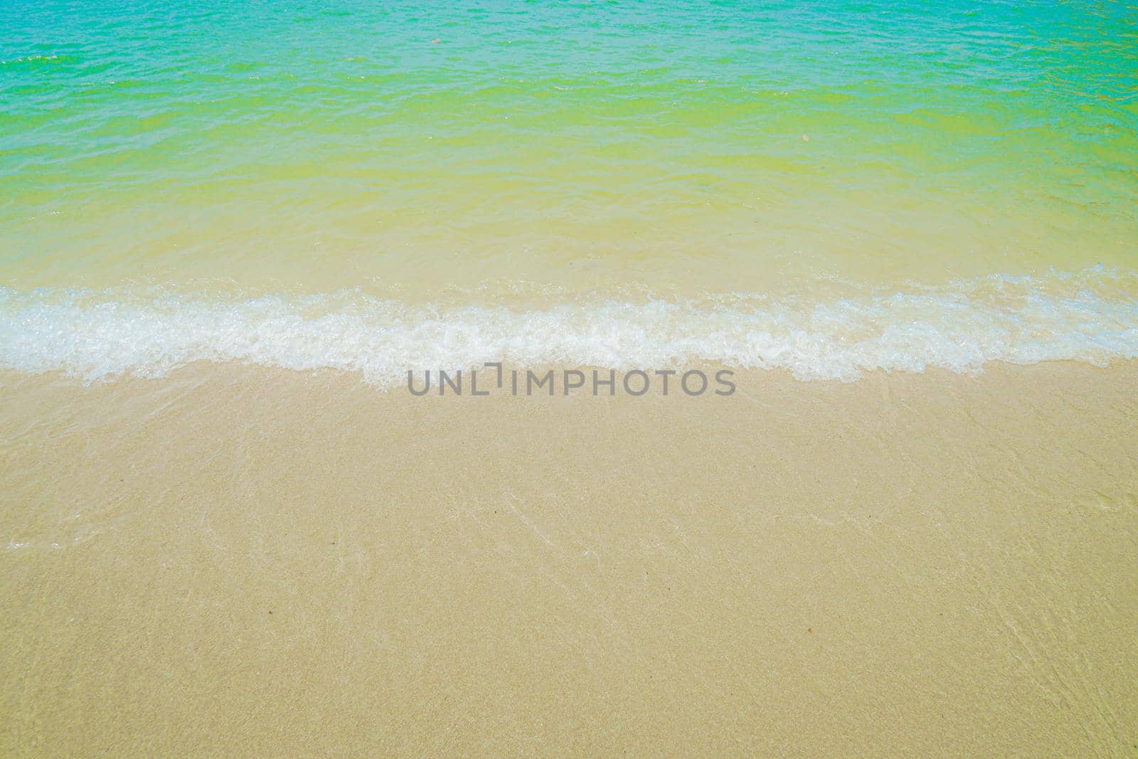 Wave of the southern country beach (Singapore Sentosa). Shooting Location: Singapore