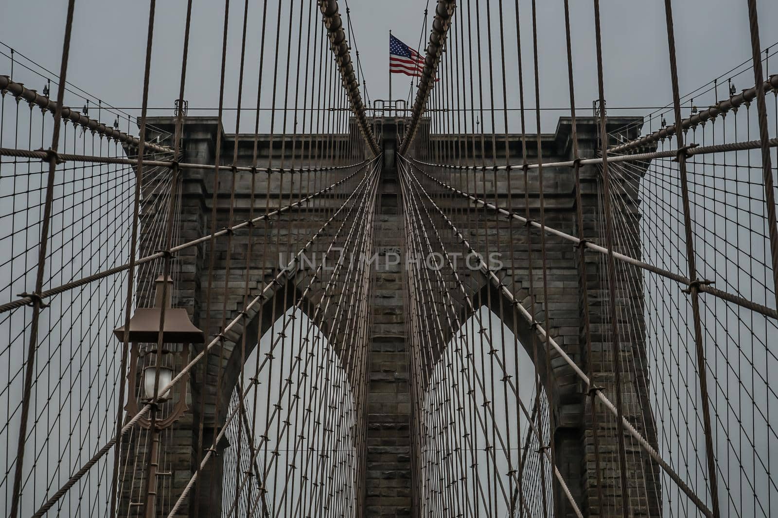 Brooklyn Bridge (USA New York). Shooting Location: New York, Manhattan