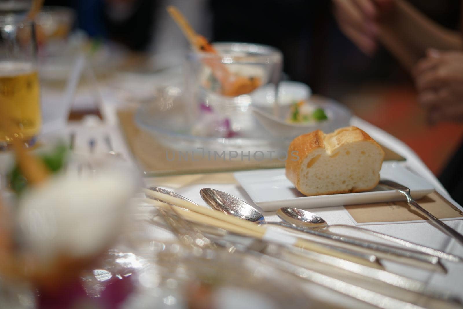 A diet of reception. Shooting Location: Yokohama-city kanagawa prefecture