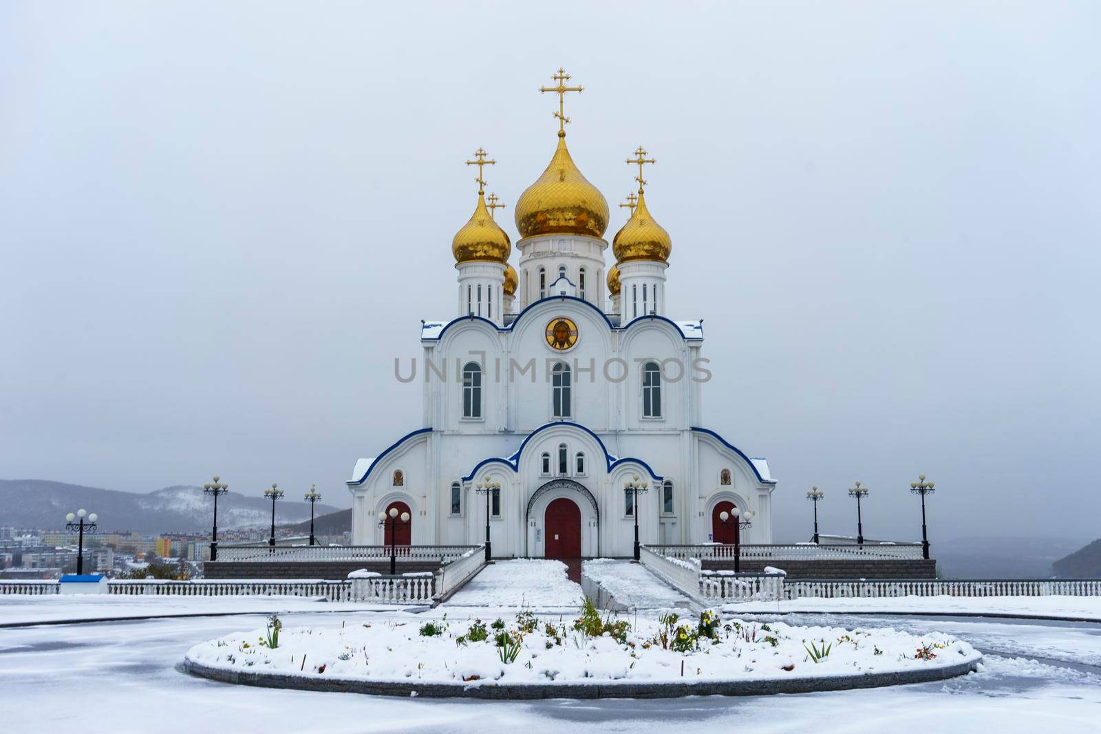 Russian Orthodox Cathedral - Petropavlovsk-Kamchatsky, Russia by Vvicca